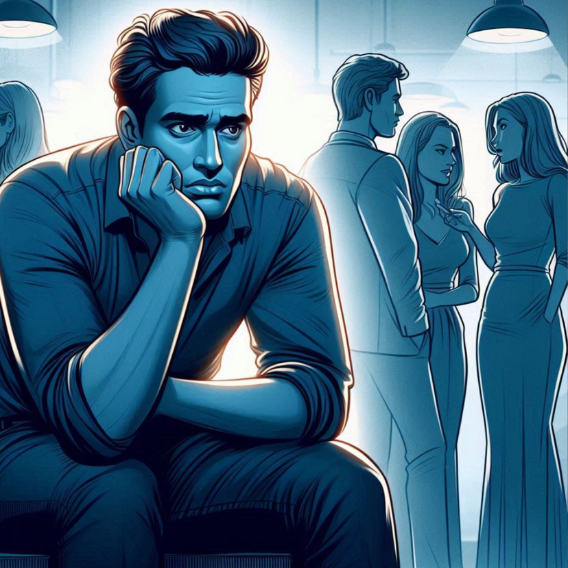 Diagram of a failed system of attraction.